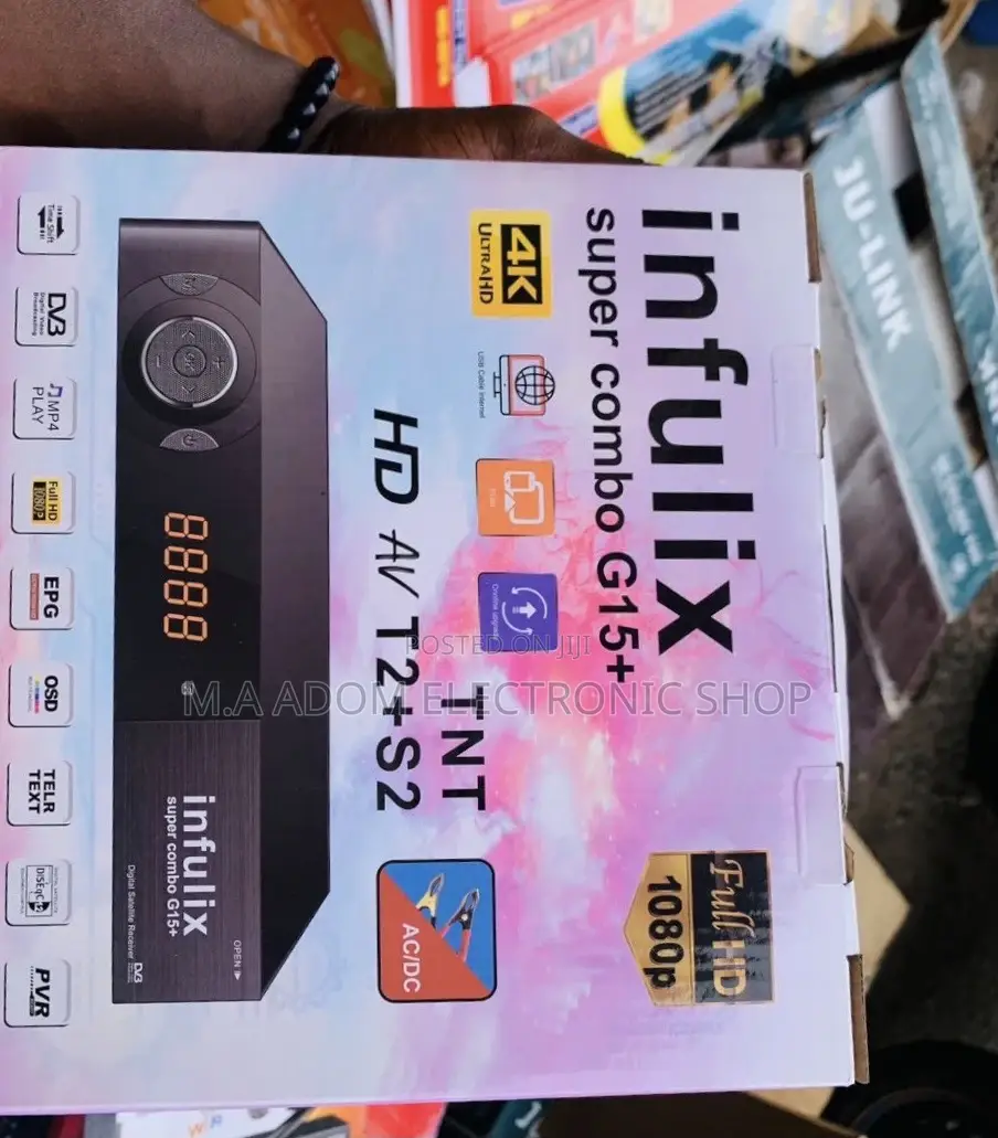 High Quality Infulix Super Combo G15+ Ultra HD Decoder.