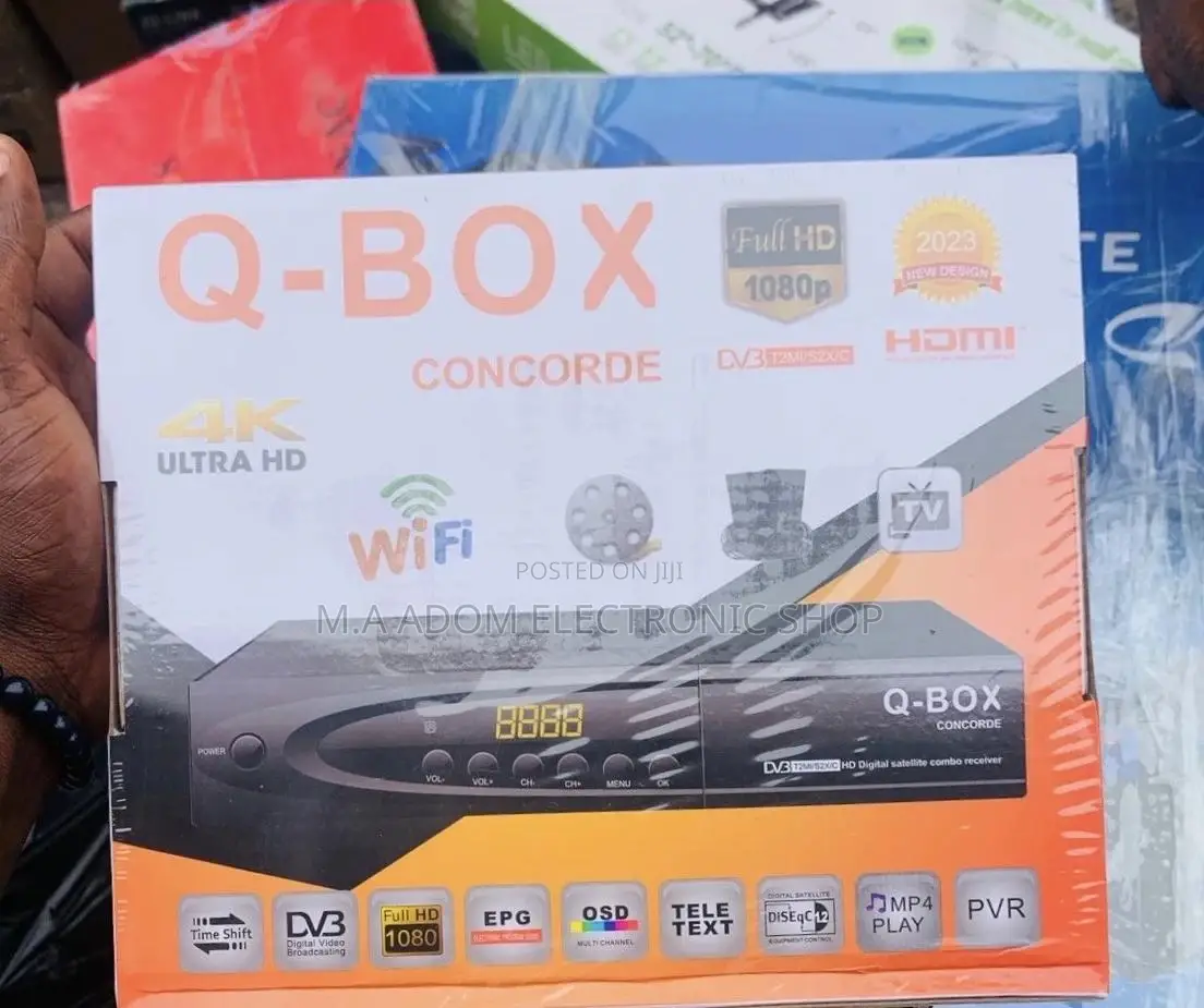 High Quality Q-Box Ultra HD Decoder.