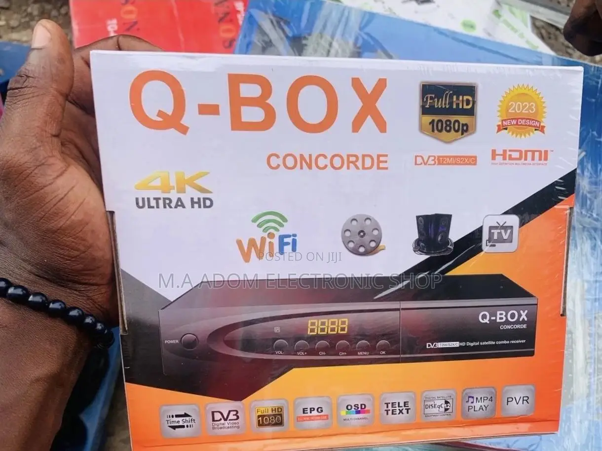 Classic Design Q-Box Full HD 1080p Decoder.
