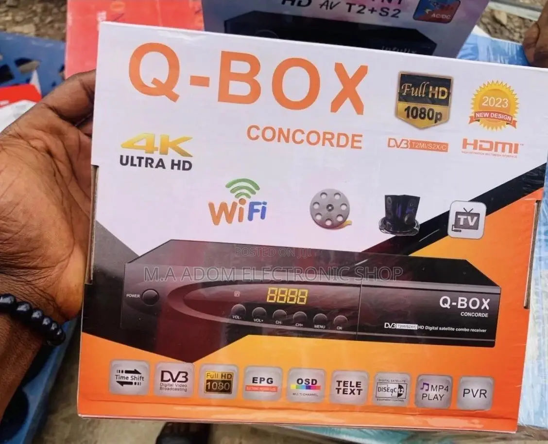 Classic Design Q-Box Full HD 1080p Decoder.