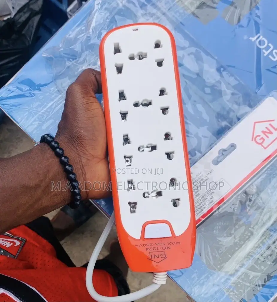 Authentic 4 Socket Extension Board.