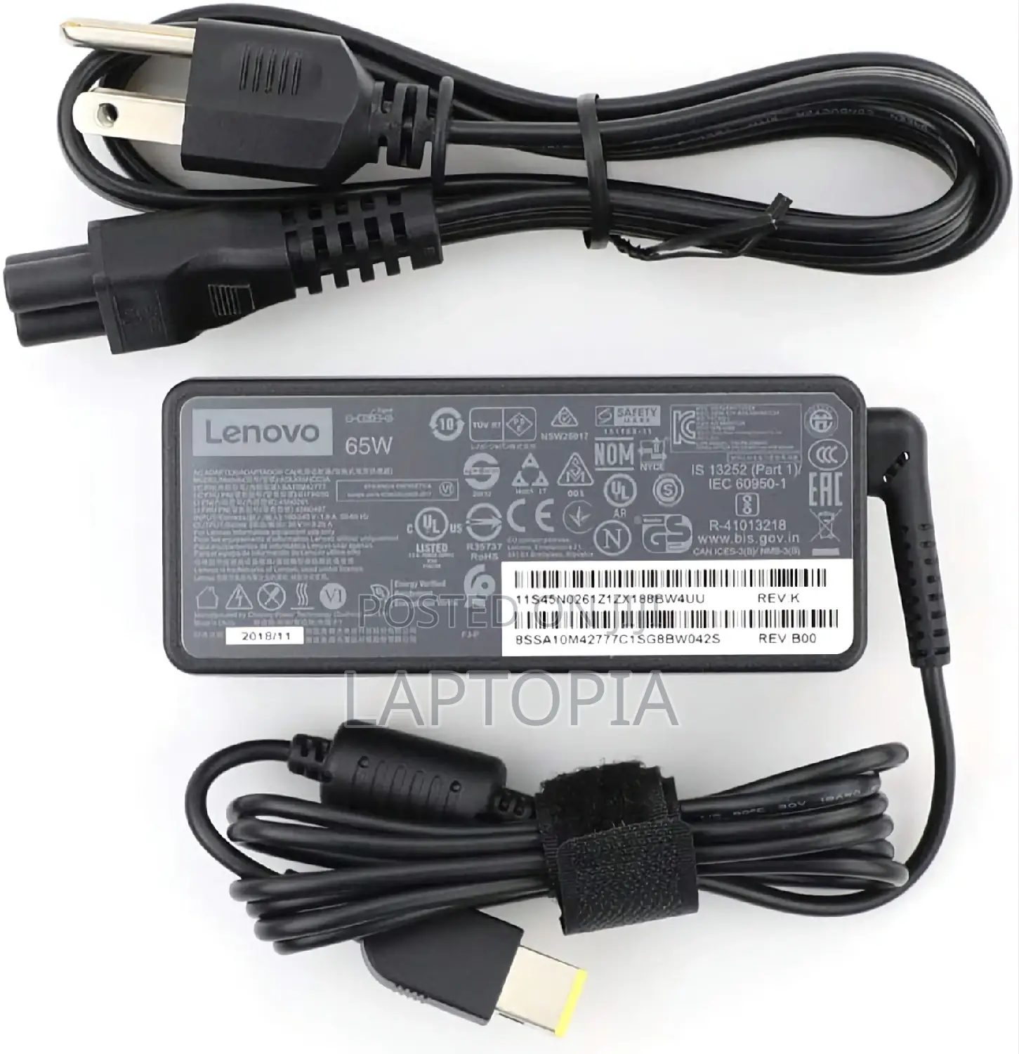 Original Lenovo USB Charger 65W