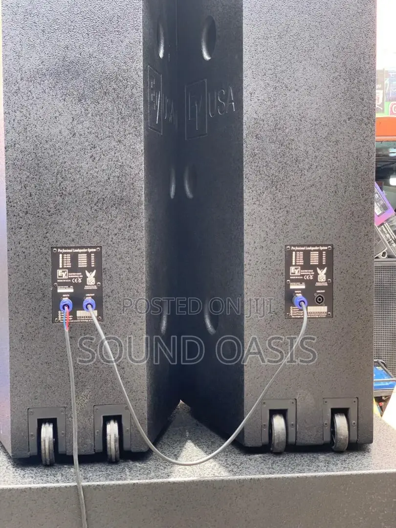 Electro-Voice Full Speaker Set With Rack Set
