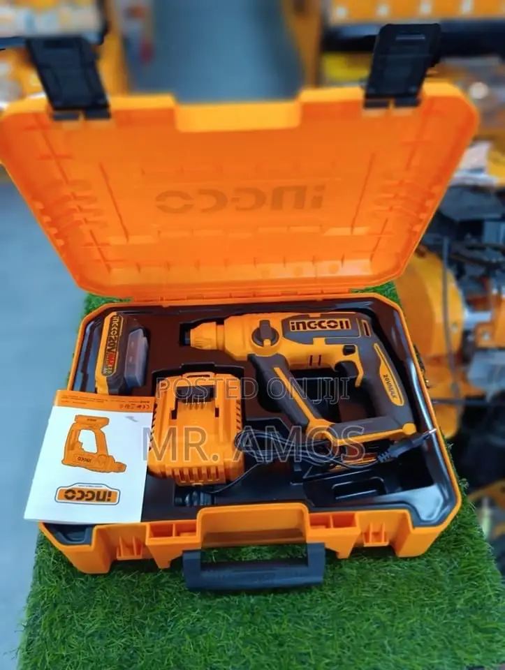 20V Rotary Hammer With 1 X Battery + 3 Bits Set - Crhli201681