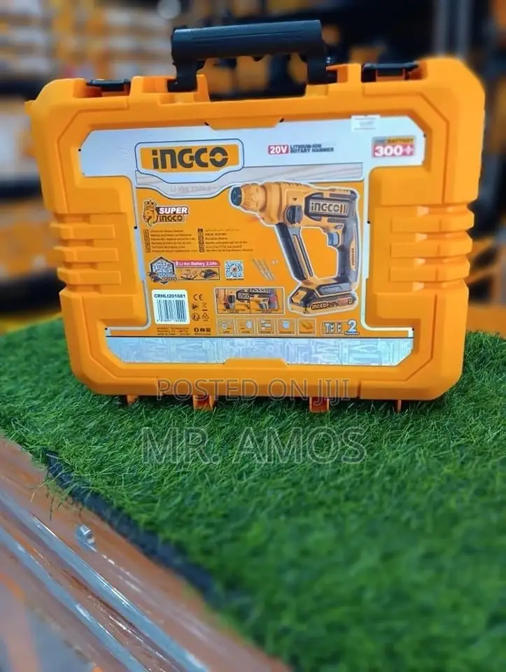 20V Rotary Hammer With 1 X Battery + 3 Bits Set - Crhli201681