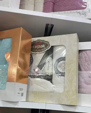 Unisex Robe Set Robe 2 Towels and One Bedroom Slippers Soap