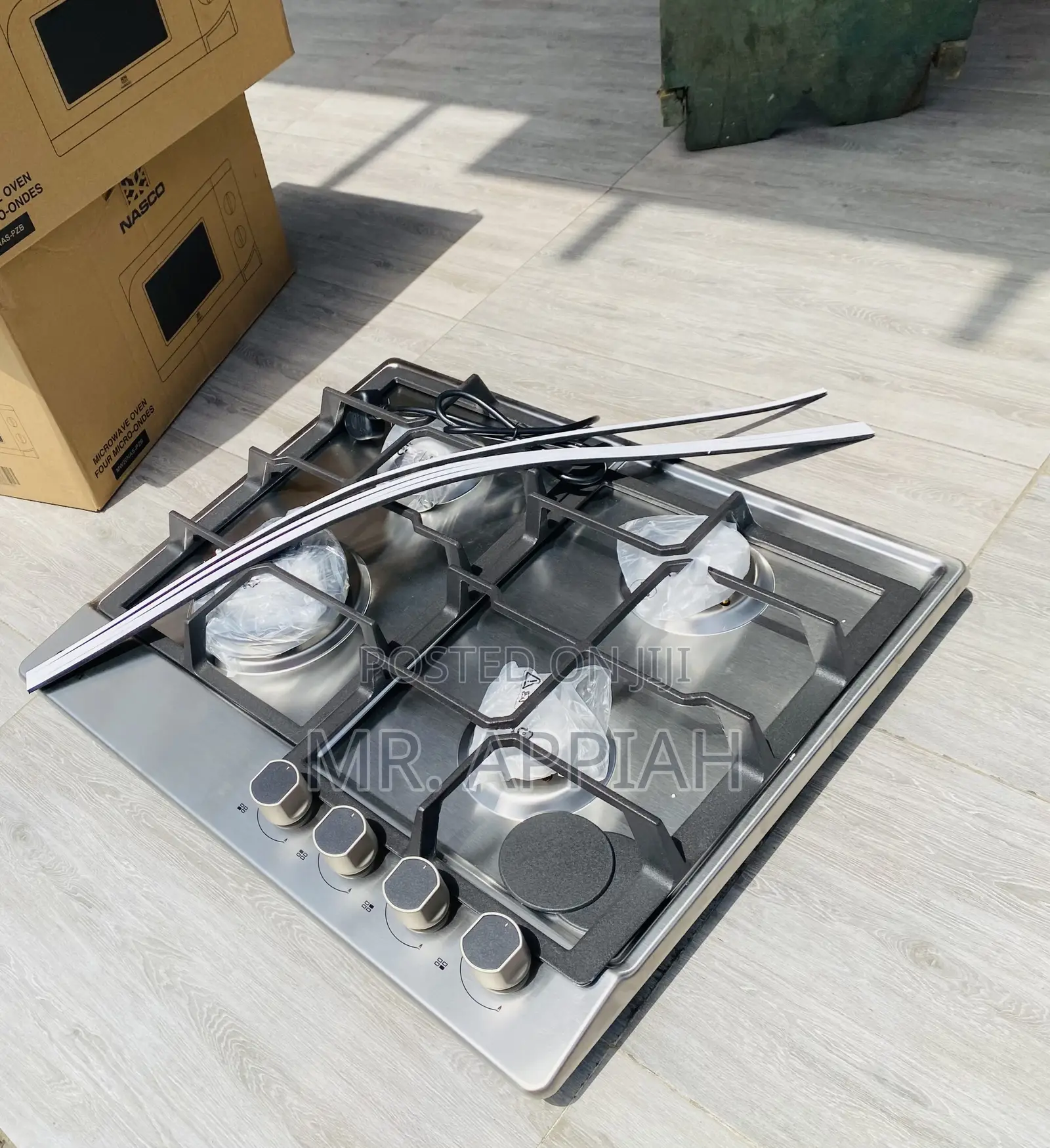 Brand New Midea Built-in 4 Gas Cooker(60g40me)Gray
