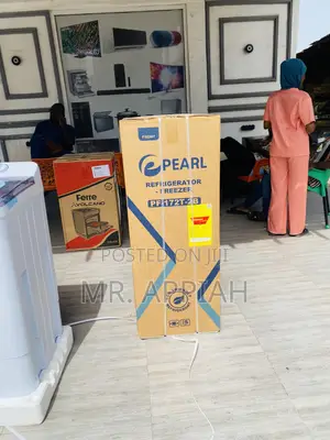 Classic Design Pearl Pf-172-2b Double Door Refrigerator.