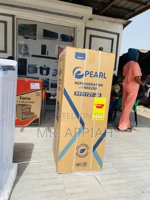 Well Design Pearl Pf-172-2b Double Door Refrigerator.