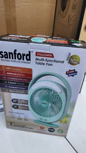Desktop Rechargeable Fan