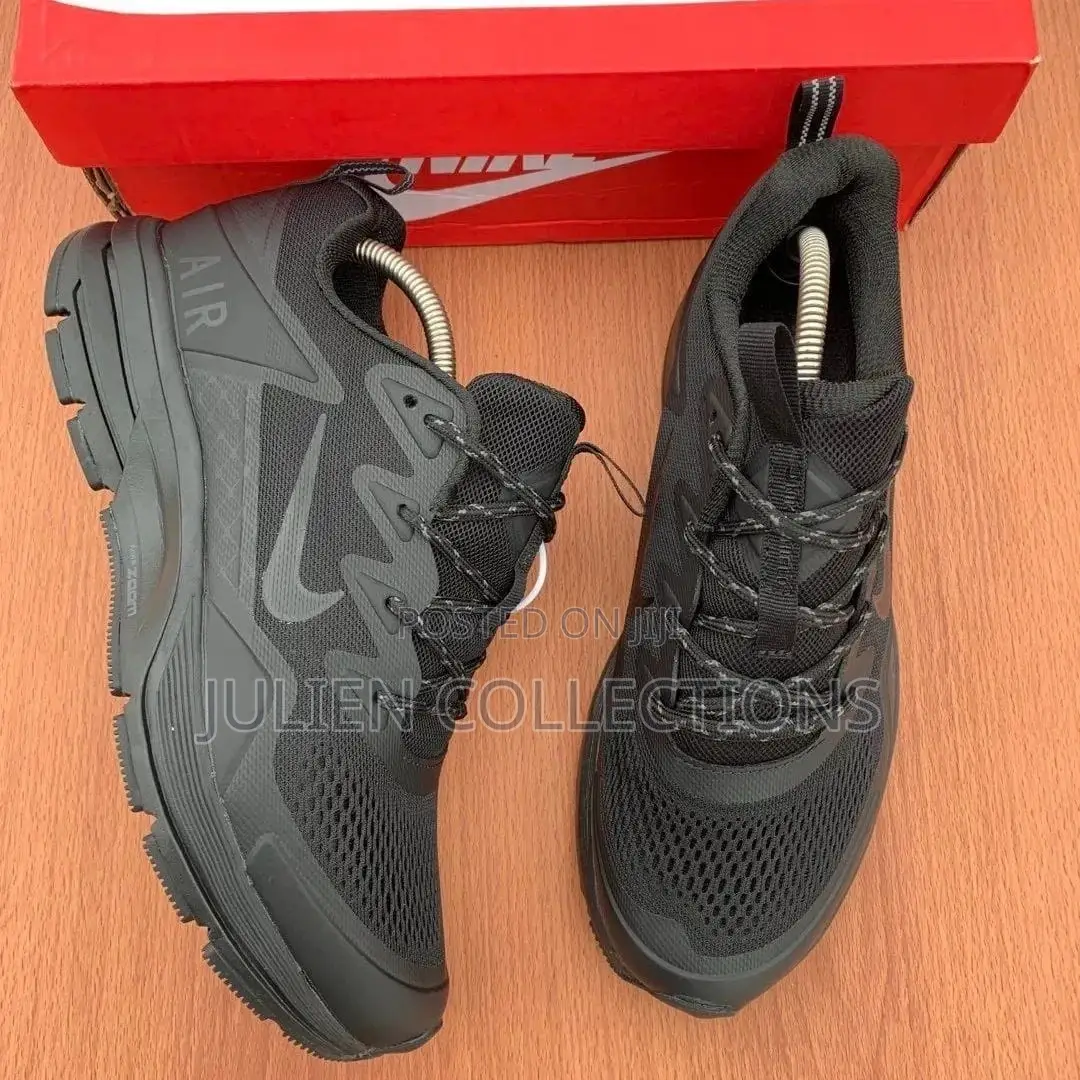 Nike Air Zoon Trainers Og Black N Grey