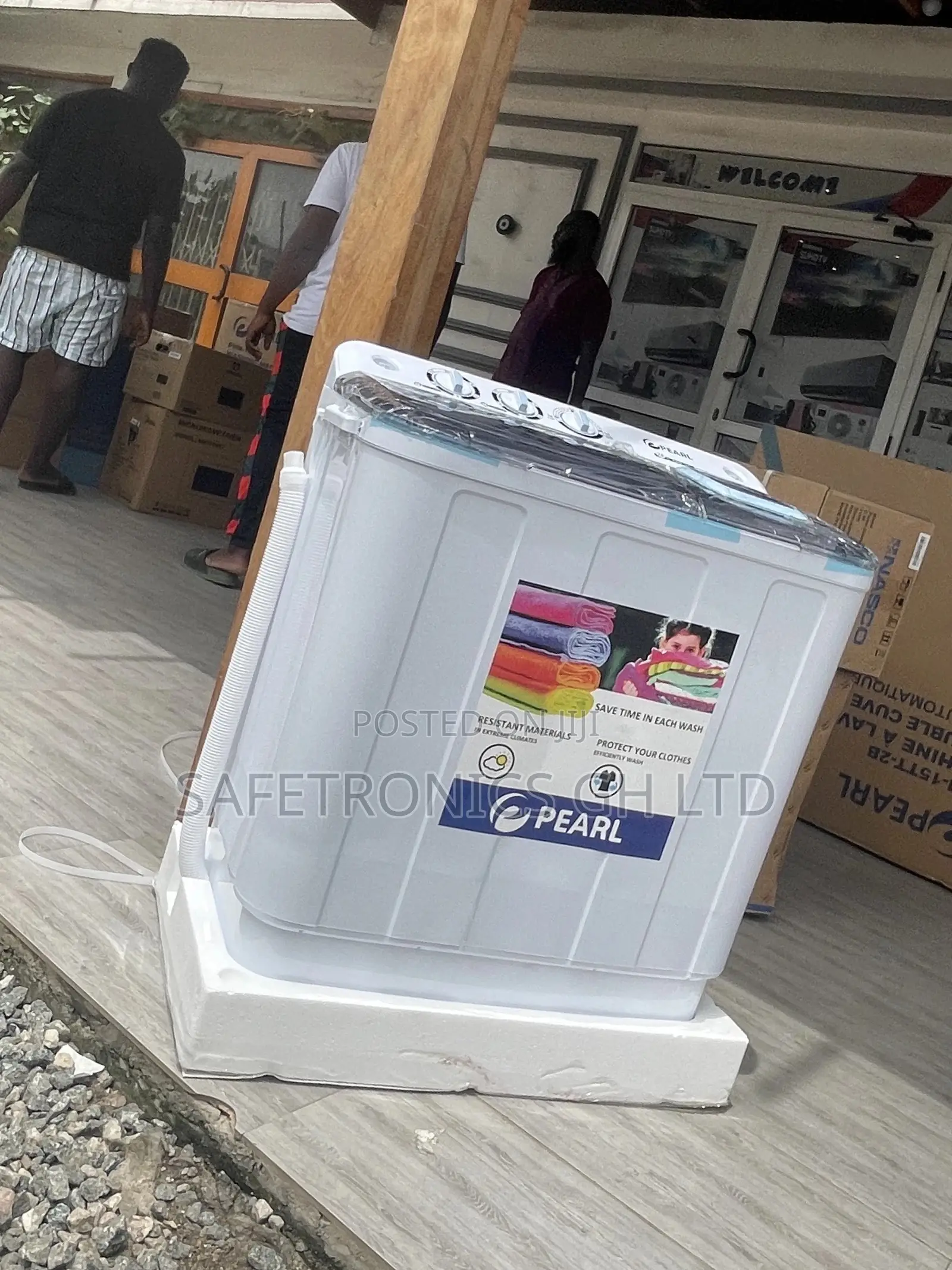 Twintub Topload Pearl Semiautomatic 7kg Washingmachine