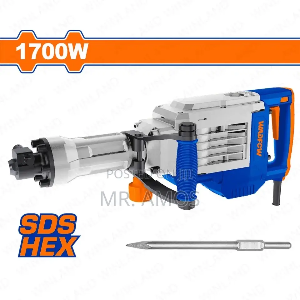 1700 Watts Demolition Breaker With 1pcs Chisel - Wdb1d90