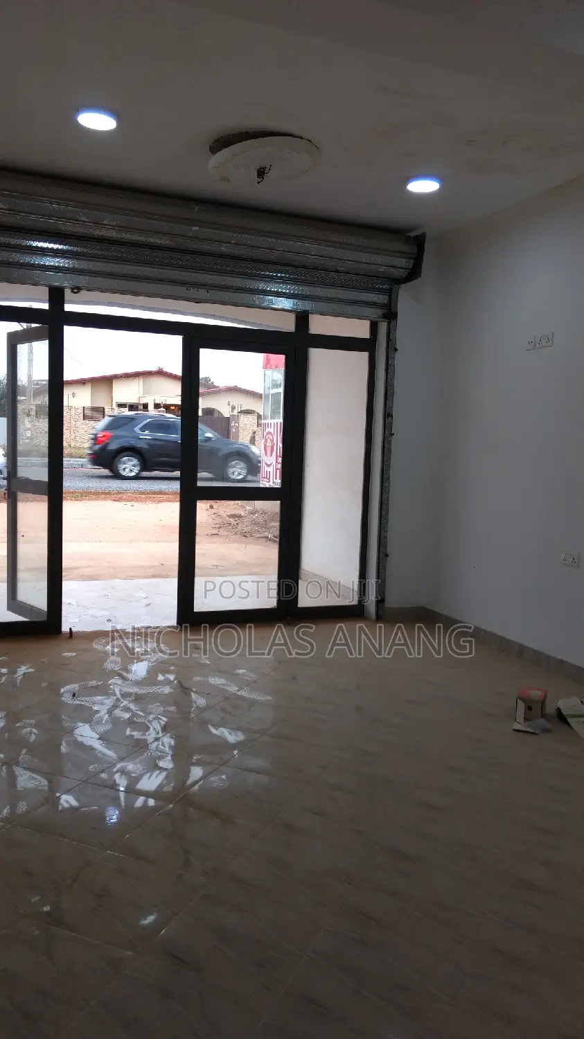 A Newly Built Shop for Rent at Teshie,On the Manet Road