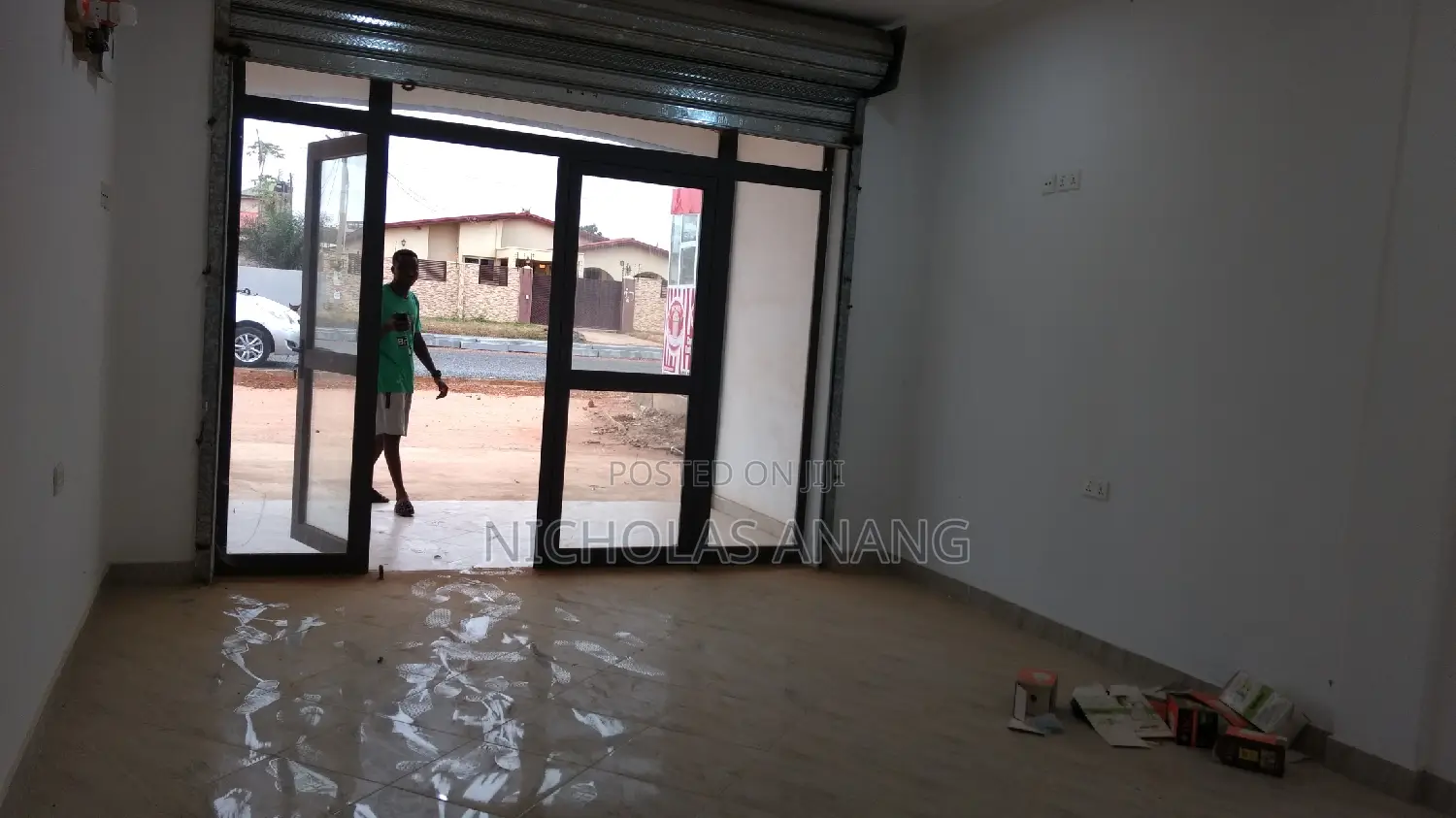A Newly Built Shop for Rent at Teshie,On the Manet Road