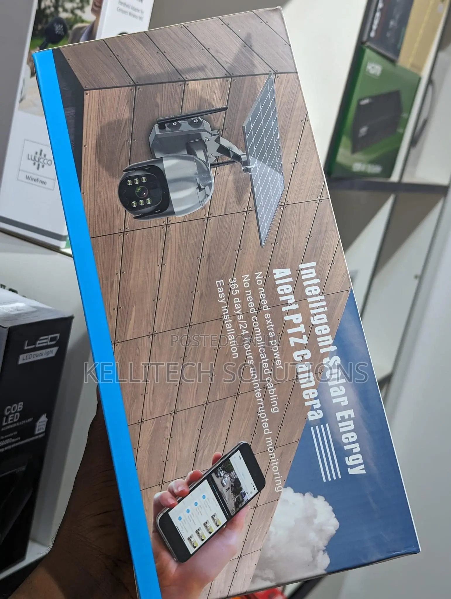 Intelligent 4G Solar CCTV PTZ Camera