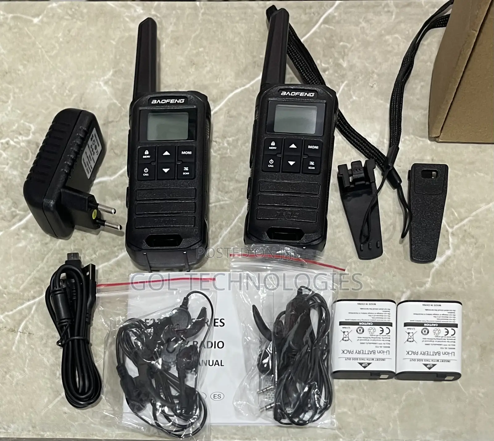 Walkie Talkie 22 Channels Up to 5km
