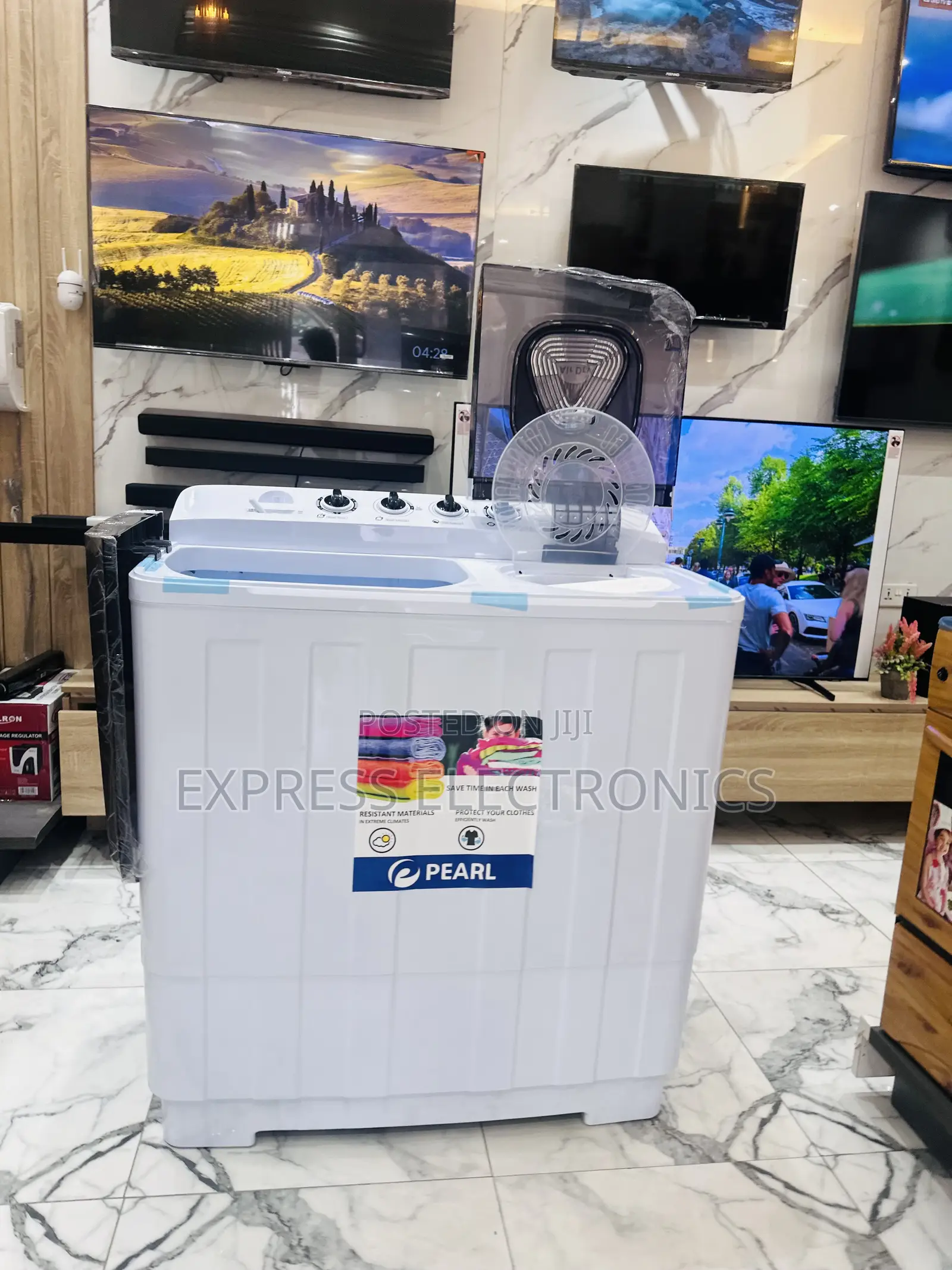 Transparent Lid Cover Washing Machine 18kg Topload