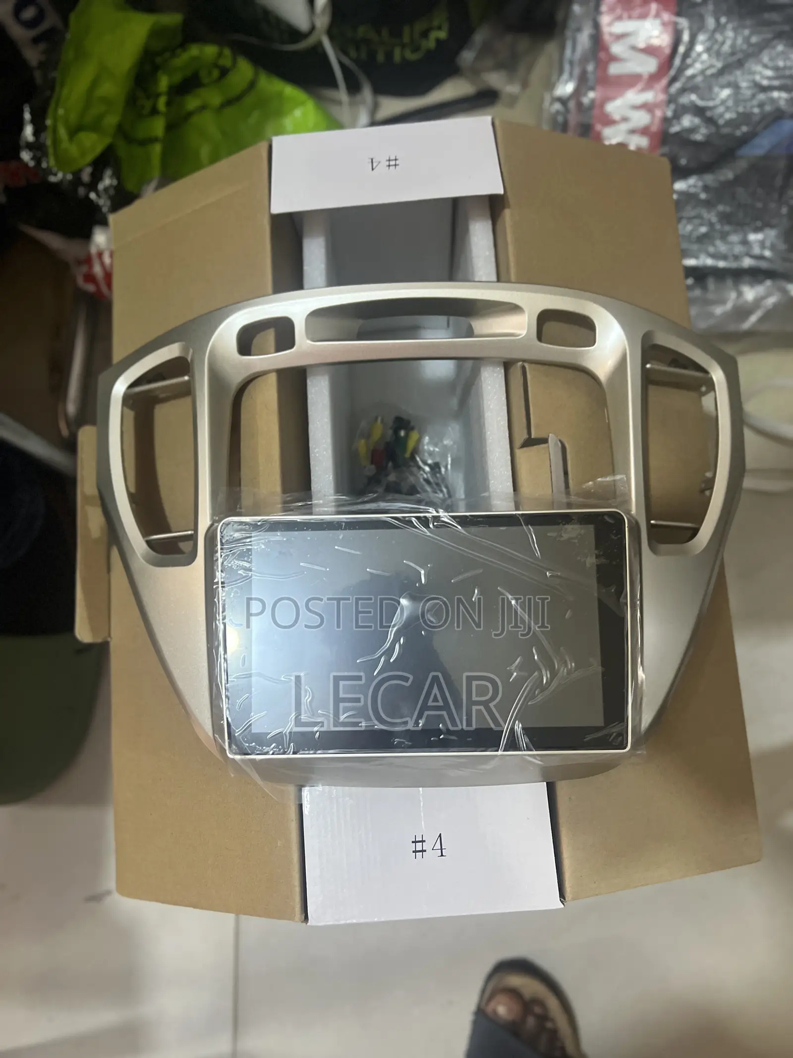 Toyota Highlander 2006 - 2009 Android Screen With Console