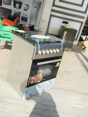 4 Gas Cooker Oven With Grill 60x60 Gray Ferre