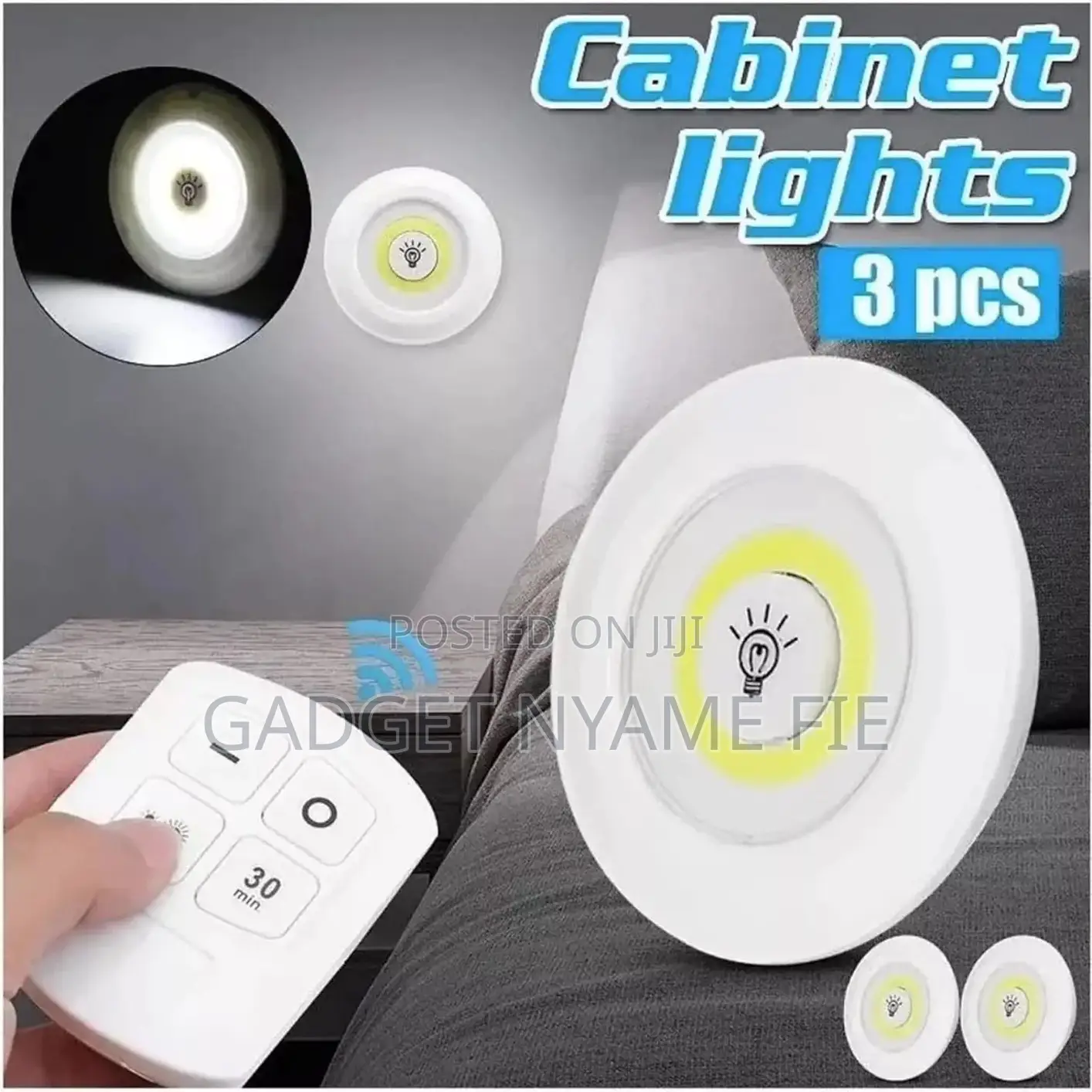 3 Piece Multifunctional Decorative Light With Remote Control