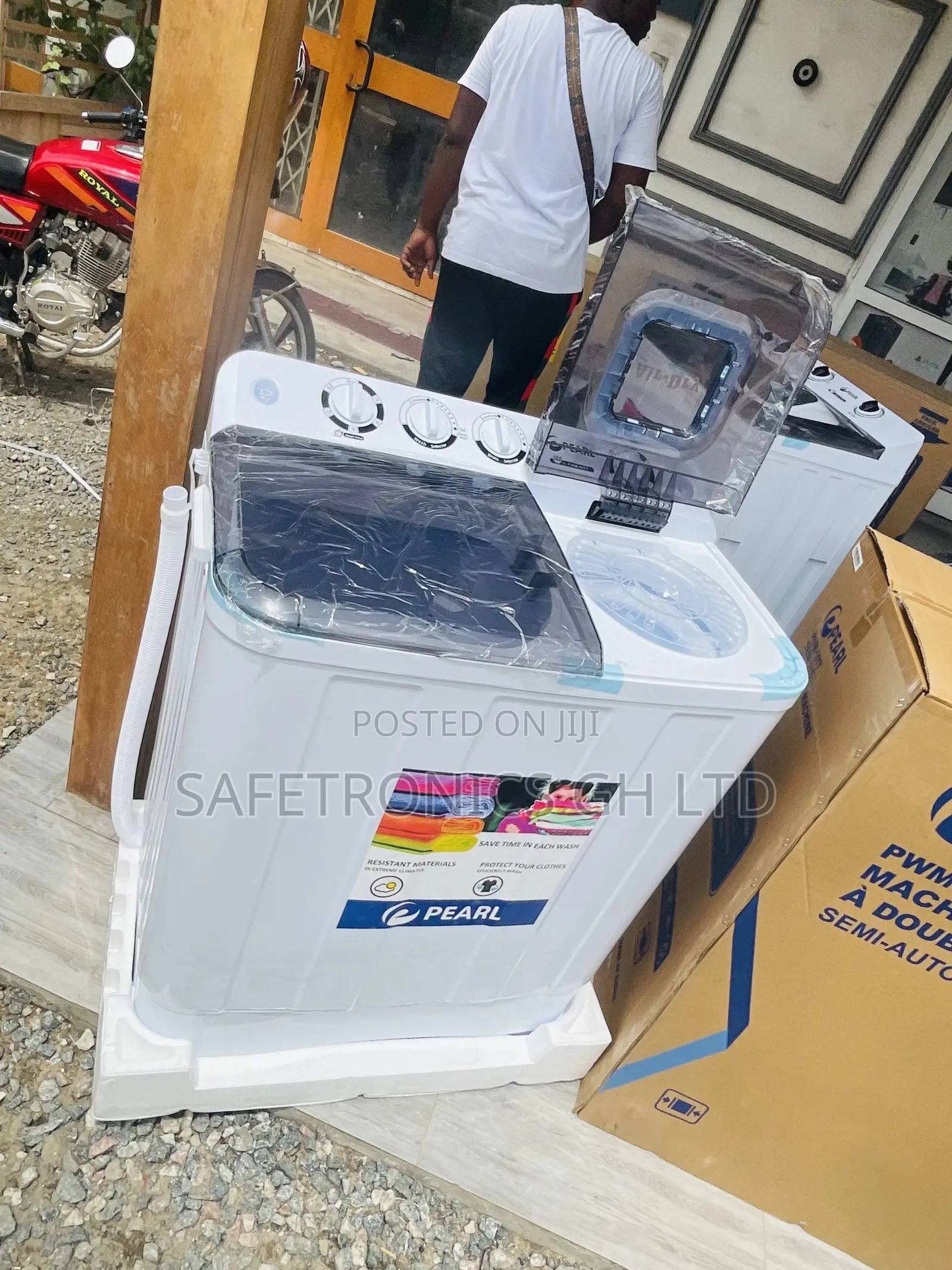 Semiautomatic Pearl 10kg Topload Quality Washingmachine