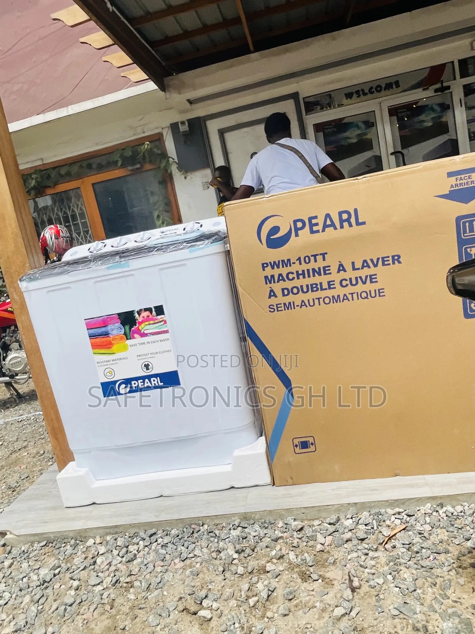 Topload Pearl 10kg Lastest Semiautomatic Washingmachine