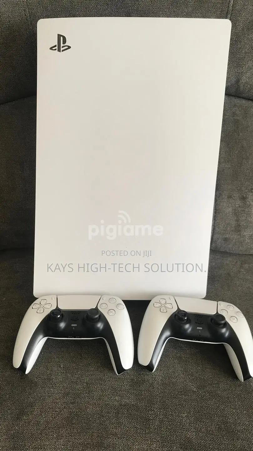 Play Station 5 With Two Controllers and Games