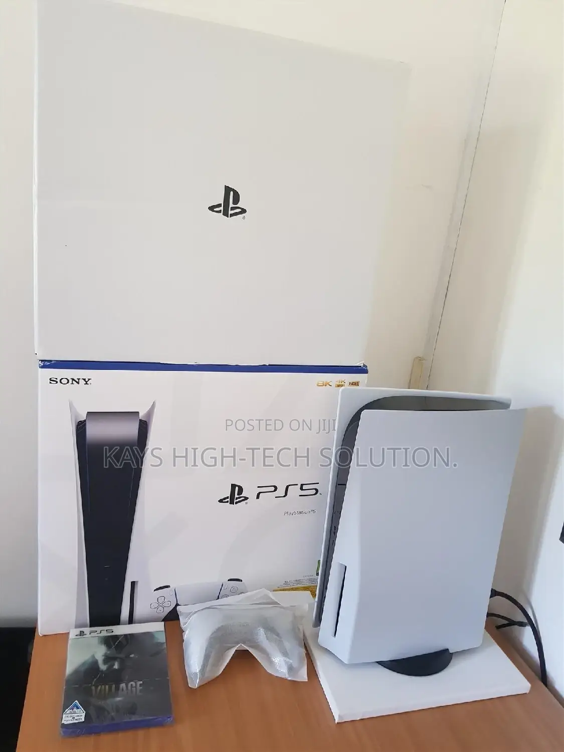Play Station 5 With Two Controllers and Games