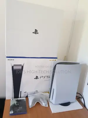 Play Station 5 With Two Controllers and Games