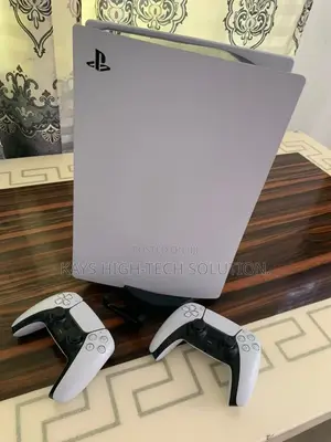 Play Station 5 With Two Controllers and Games
