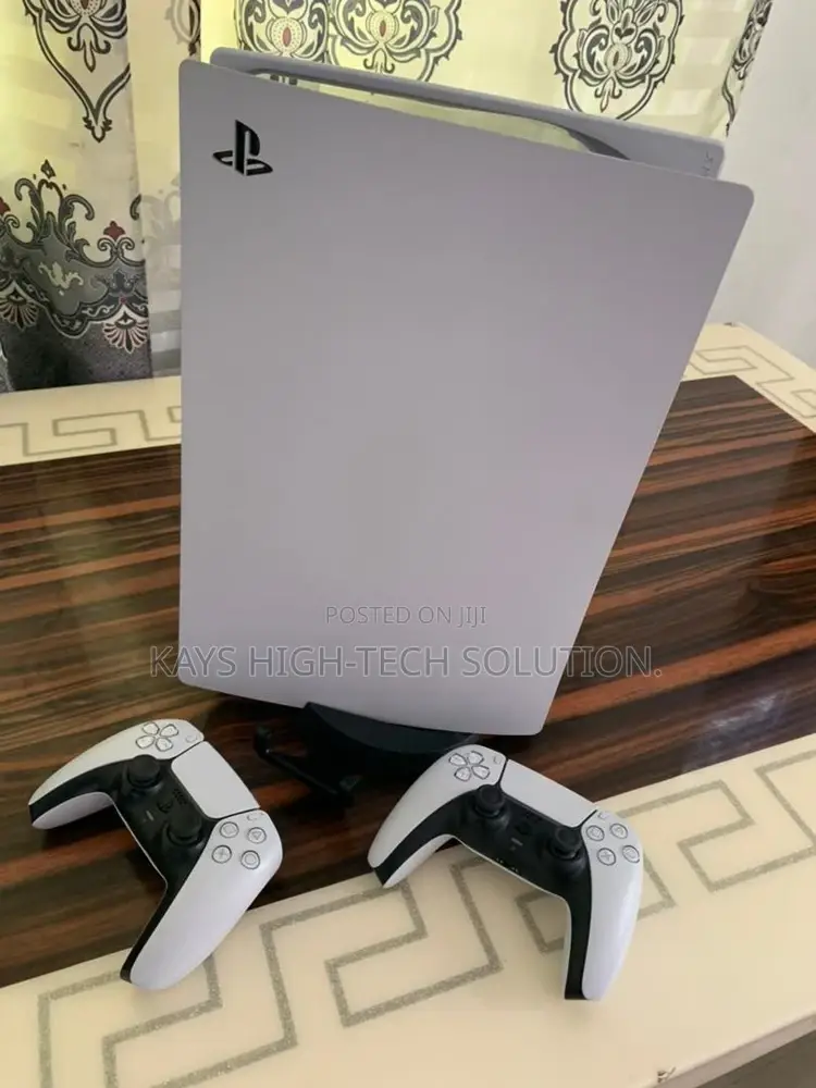 Play Station 5 With Two Controllers and Games