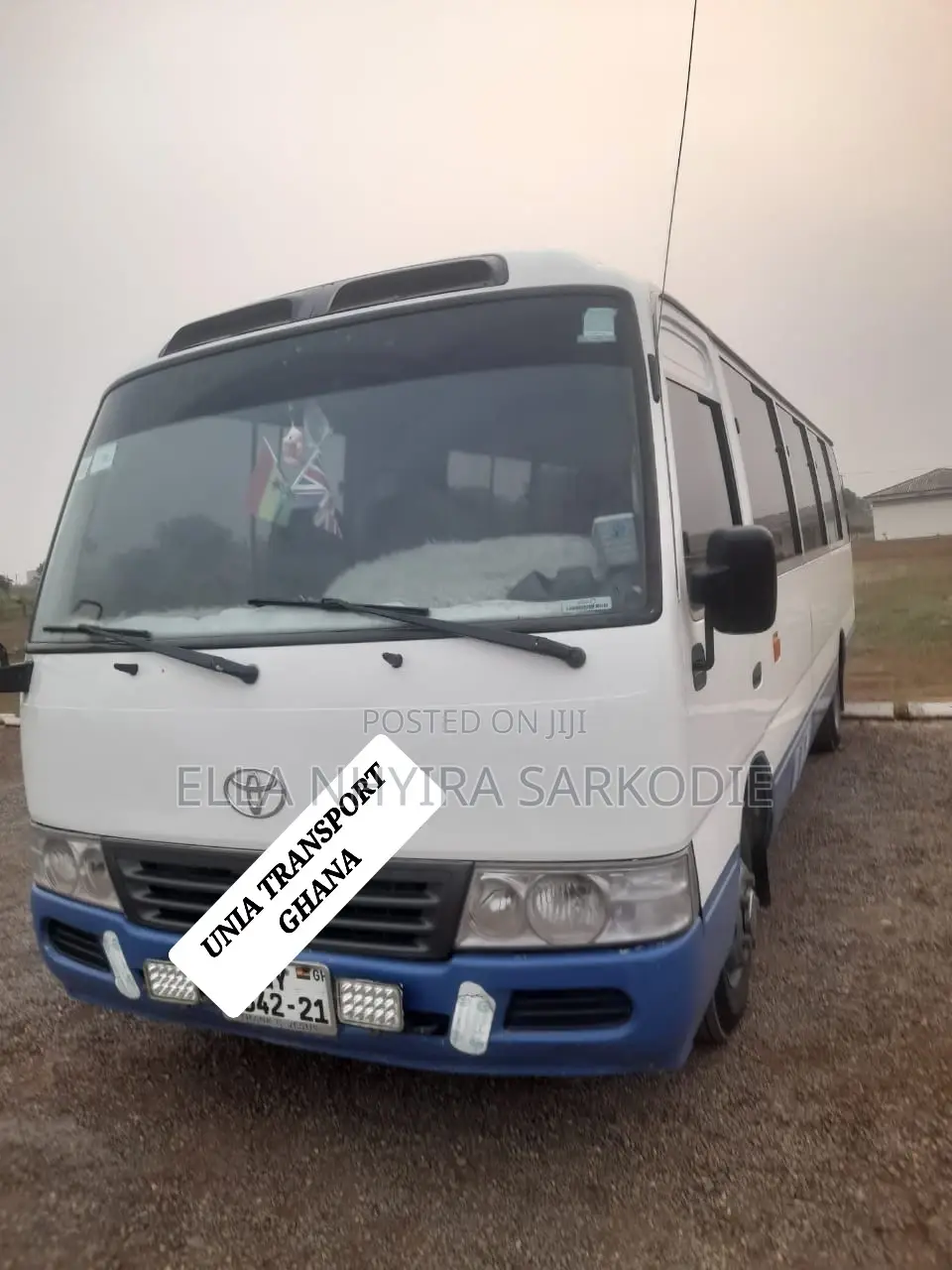 Coastal Bus Hiring in Accra Tinted