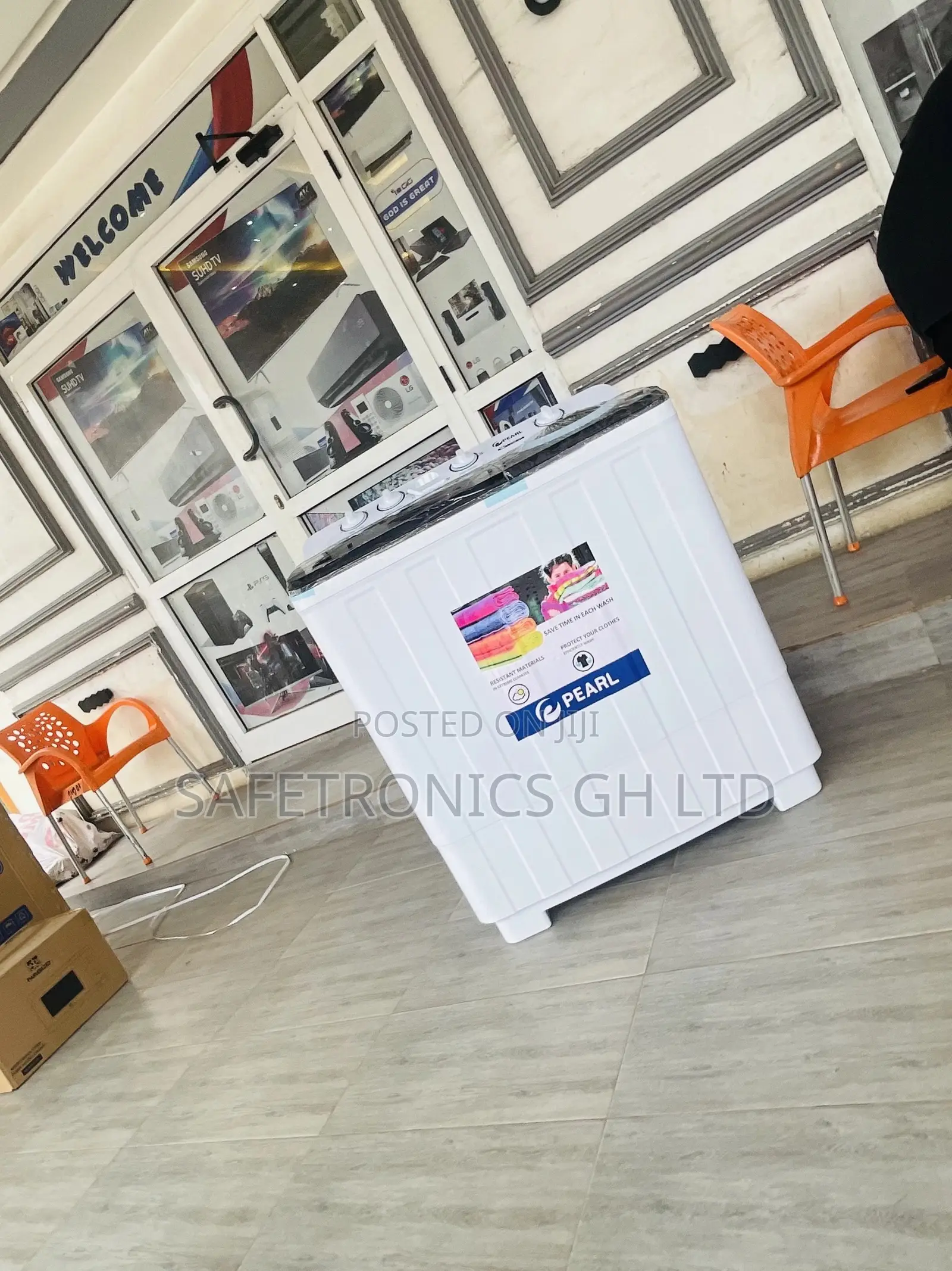 Sealed 12kg Topload Semiautomatic Washingmachine Pearl