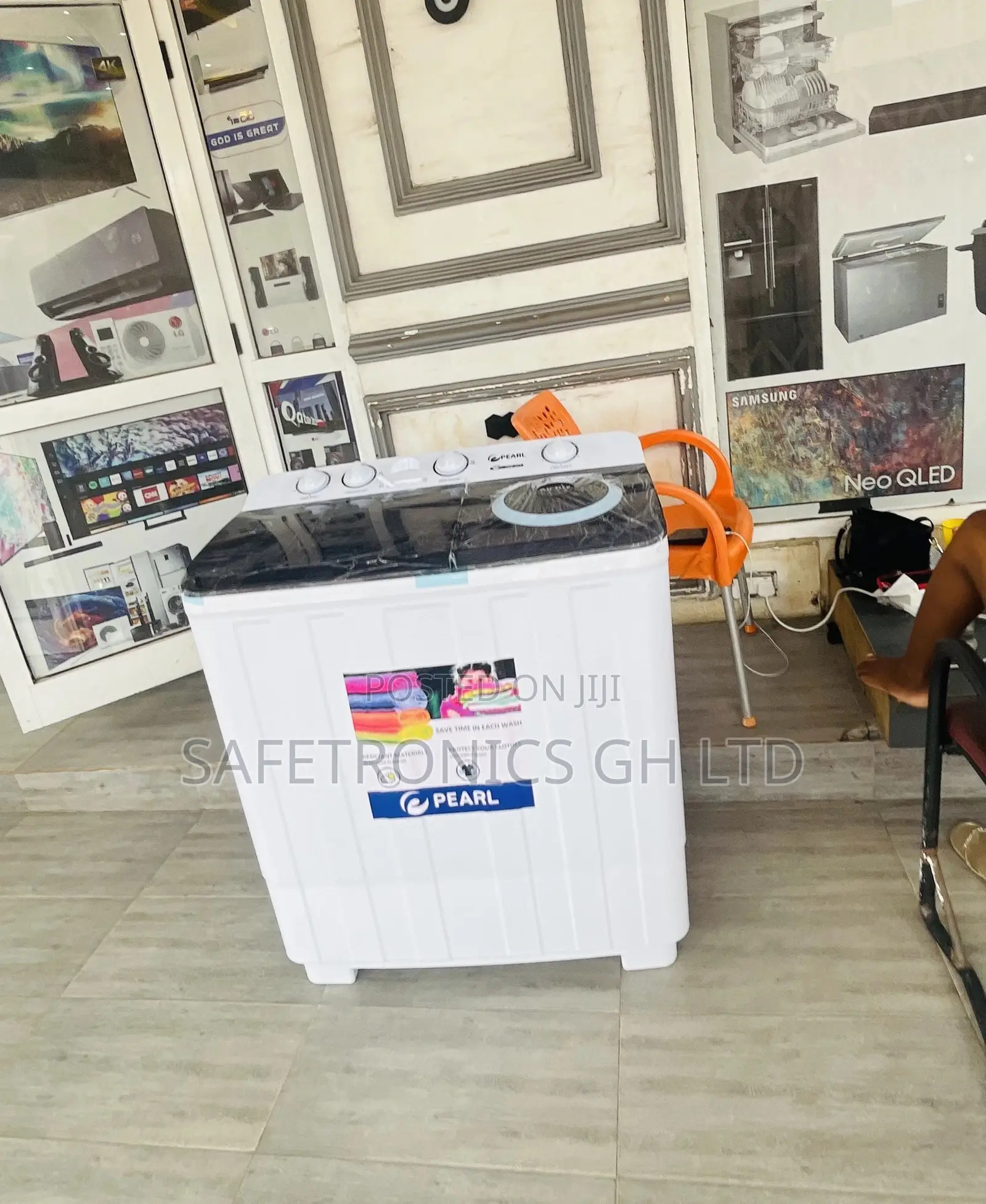 Topload Semiautomatic Pearl 12kg Twintub Washingmachine