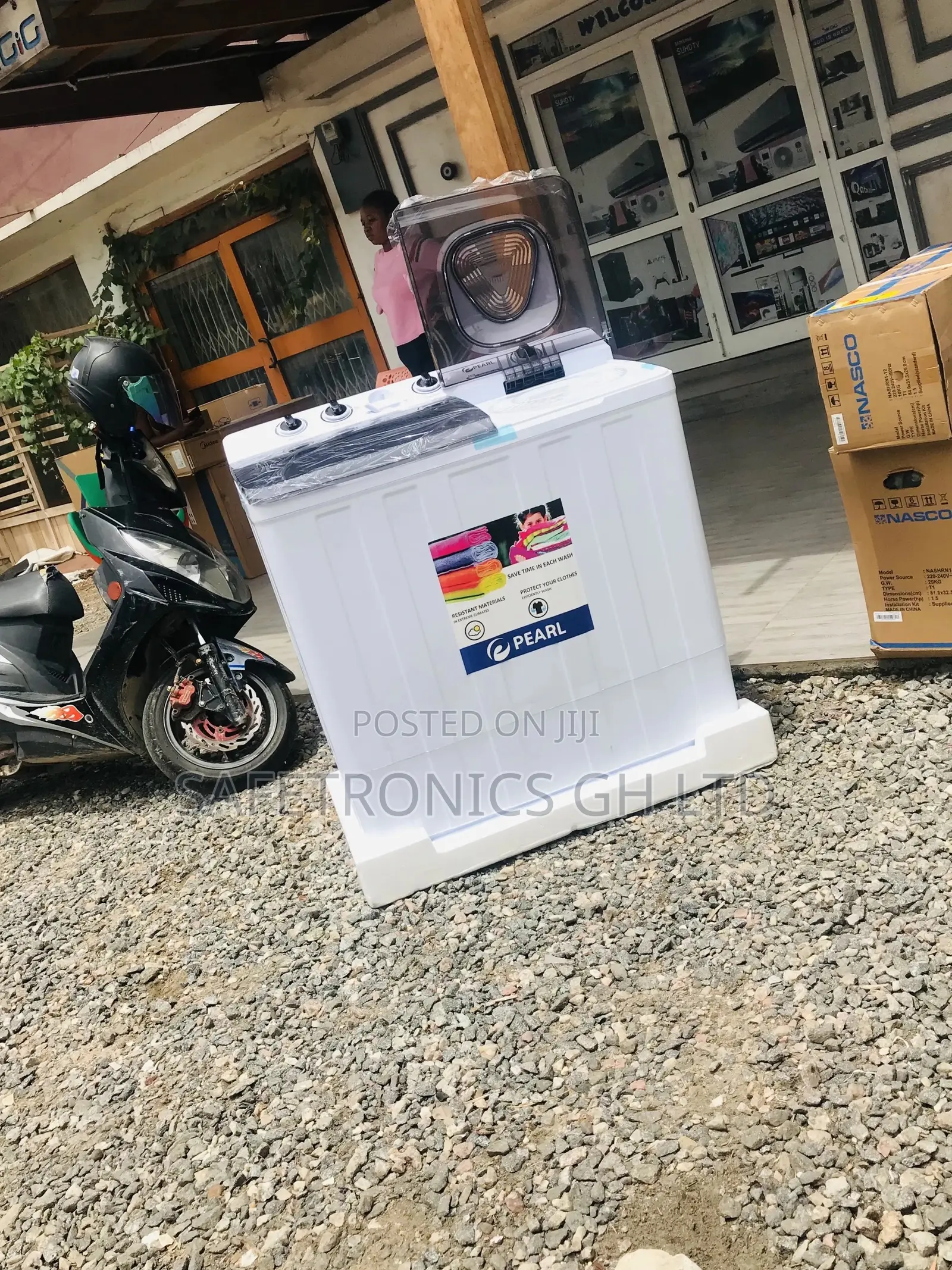 Topload 15kg Semiautomatic Pearl Lasting Washingmachine