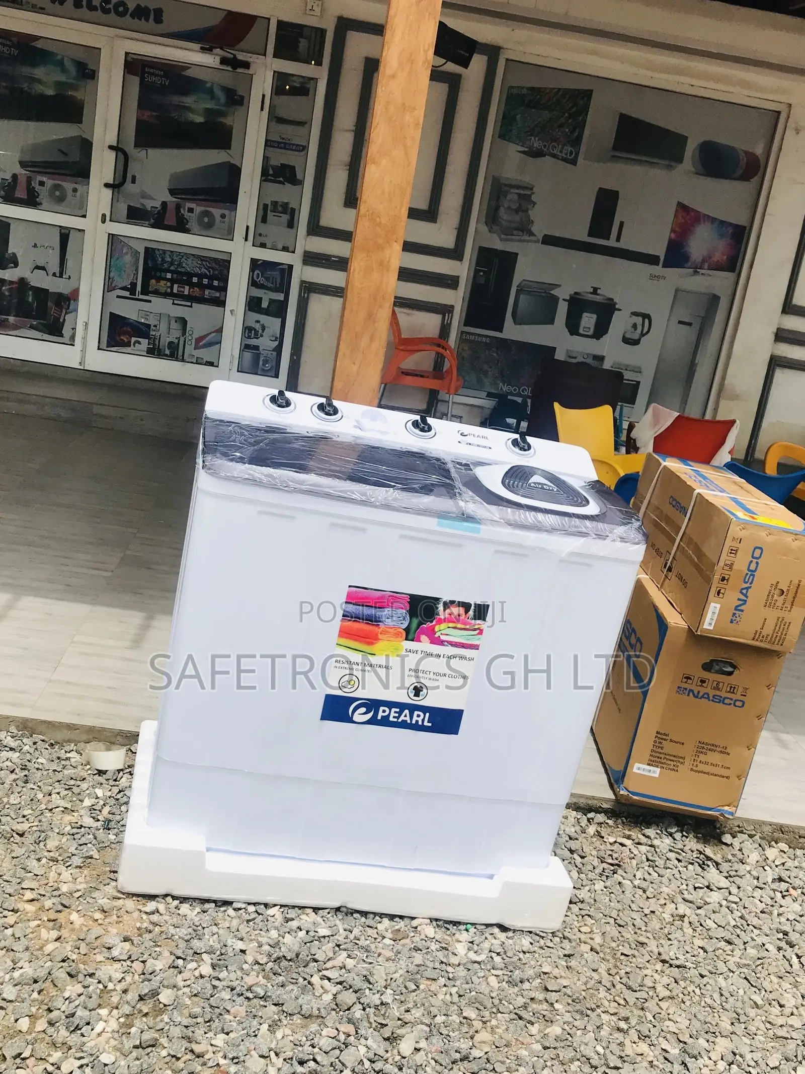 Sealed Topload 15kg Pearl Semiautomatic Washingmachine