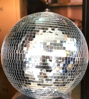 Disco Mirror Ball (Silver) - 60x60