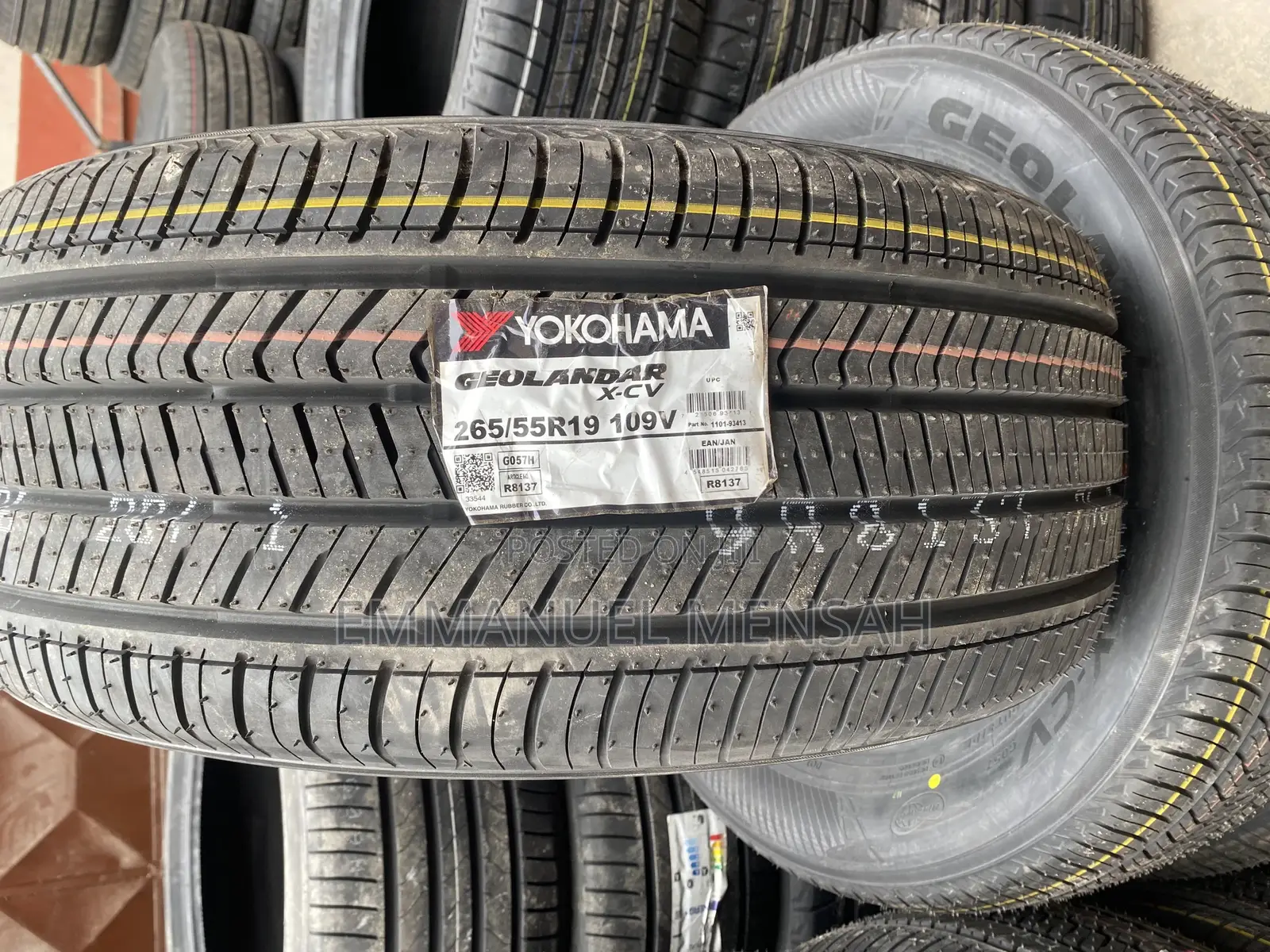 265/55r19 Yokohama Geolandar X-Cv