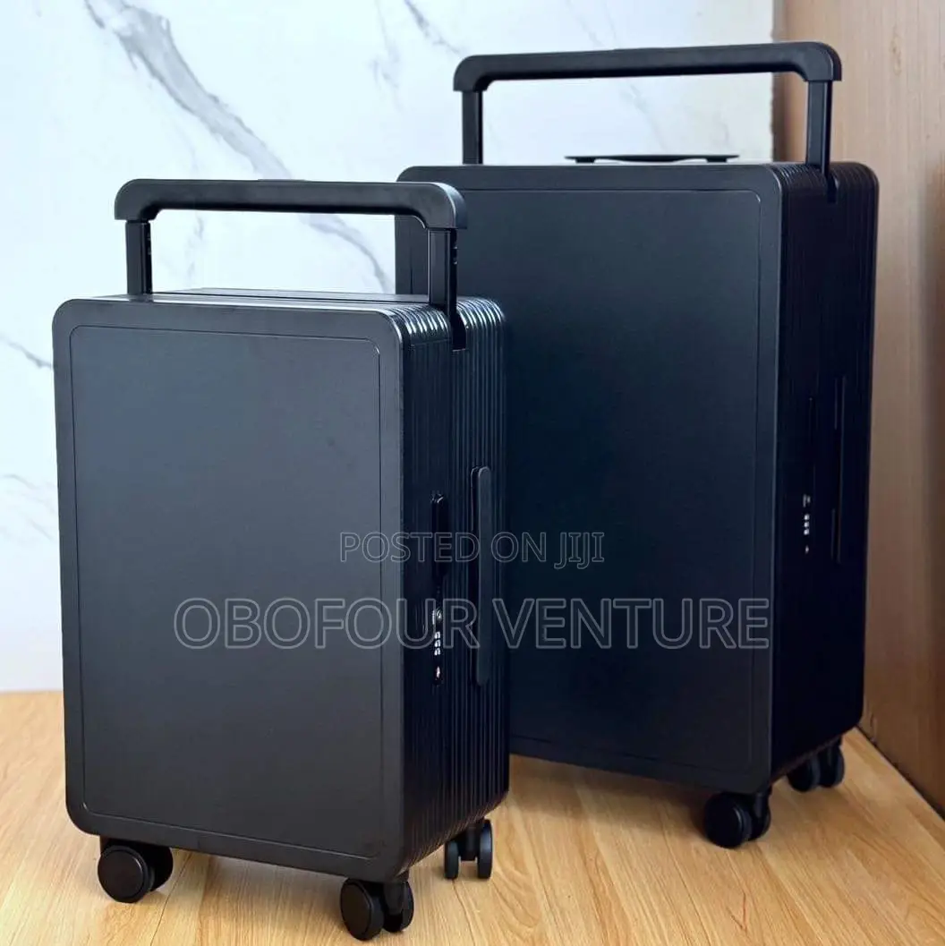-Engel- GREY Zipless Luxury Designer Luggage 2 in 1 Set GREY