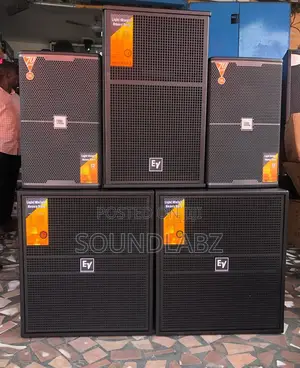Ev Single Bass, 12inches 15inches Pairs of Passive Speaker