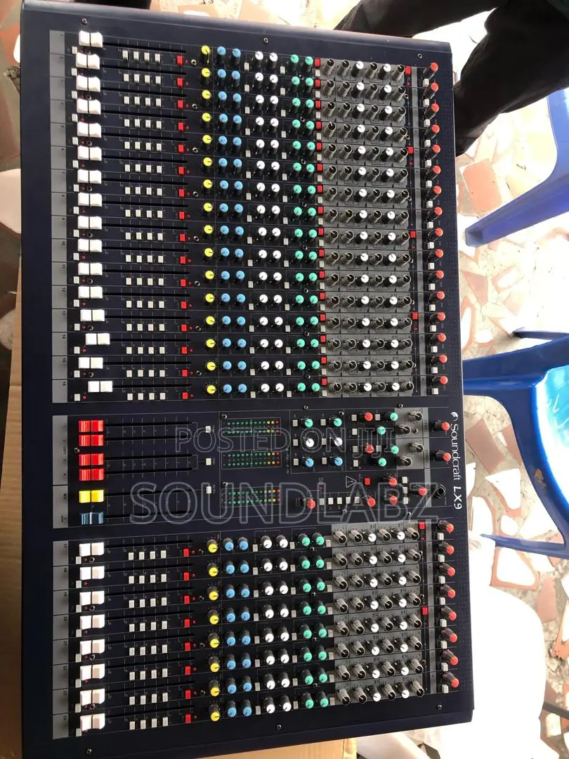 Soundcraft Lx9 24-channel Professional Live Audio Mixer