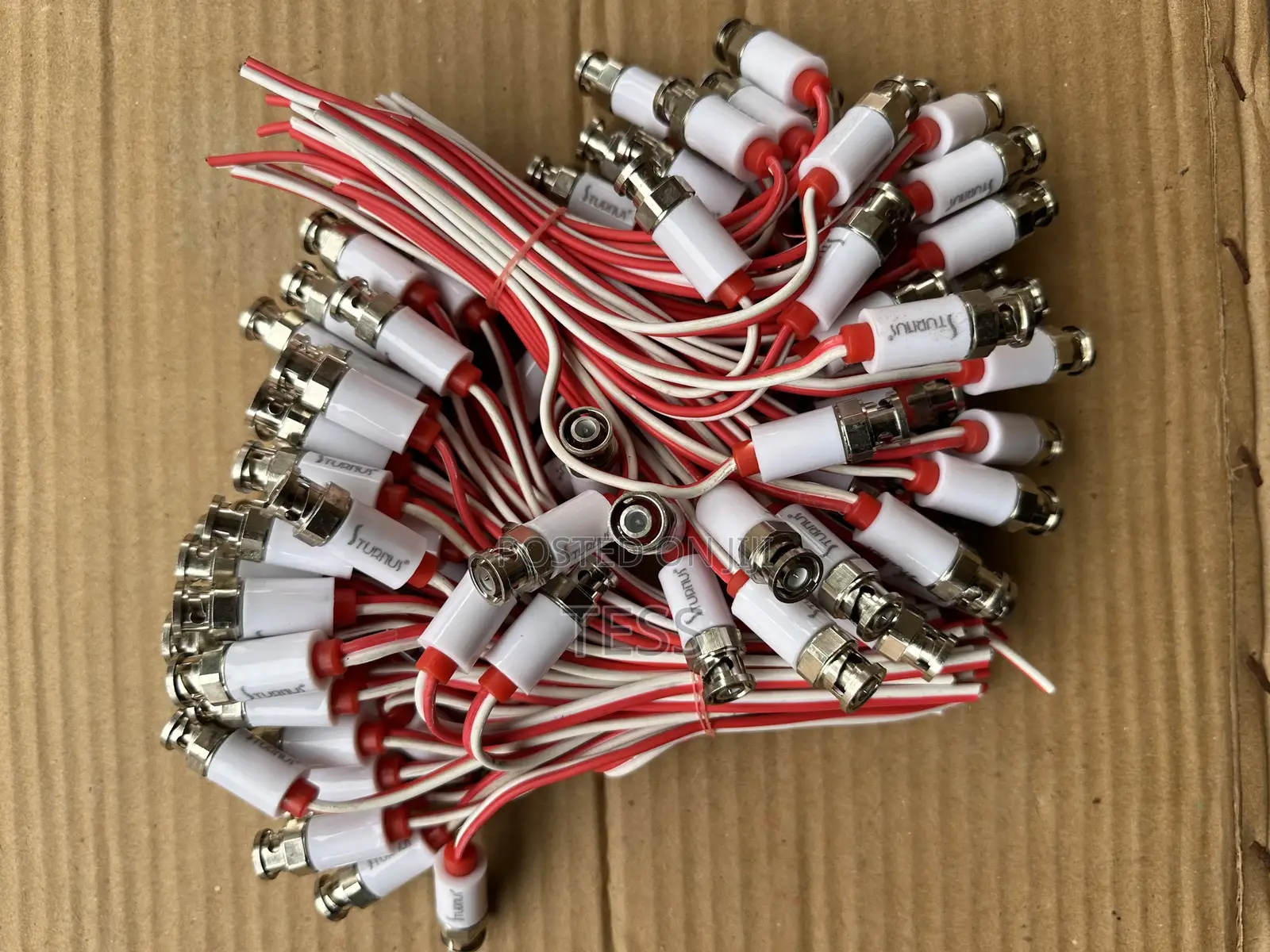 BNC Connector Cable Pure Copper 100pcs