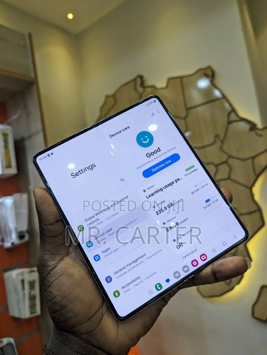 New Samsung Galaxy Z Fold 5 256 GB Blue