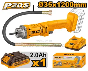 Lithium-Ion Concrete Vibrator 20v - Ccvli