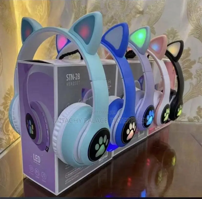 Kids Cat Headset