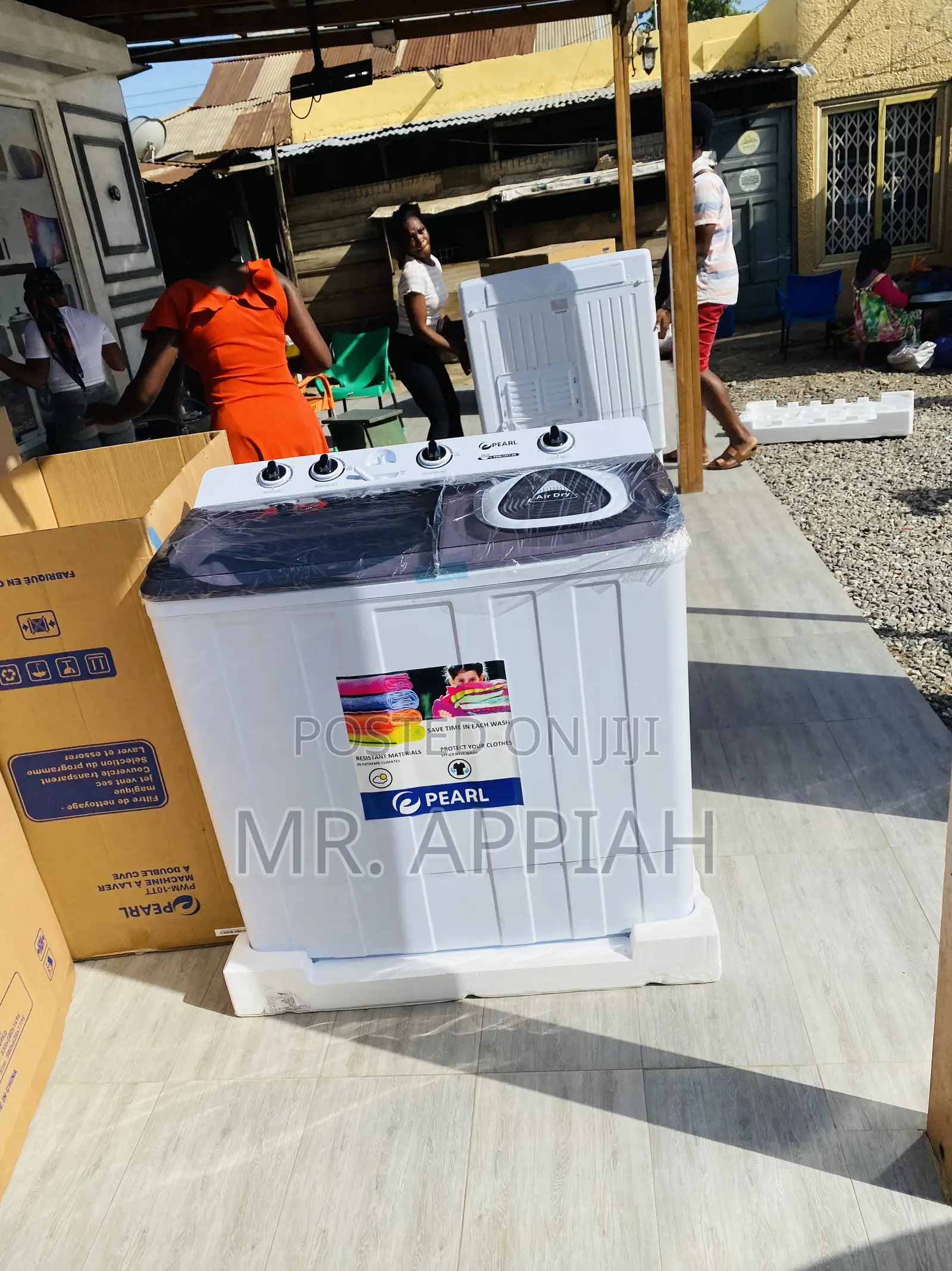Sealed in Box Pearl 15kg Electric Washing Machine.