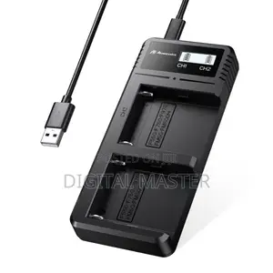 Powerextra Fast Dual USB Charger for NP-F Batteries