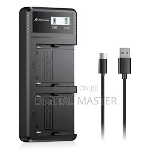 Powerextra Fast Dual USB Charger for NP-F Batteries