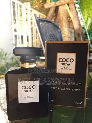 COOC Designer Perfume Original Luxury Black Square Perfume W